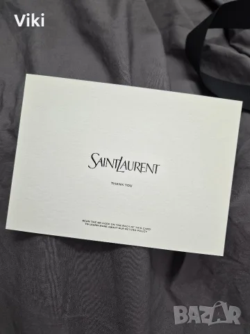 Оригинална Saint Laurent картичка