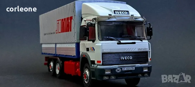 Iveco TurboStar 480 SOMAT - мащаб 1:43 на DeAgostini моделът е нов в блистер, снимка 7 - Колекции - 55301357