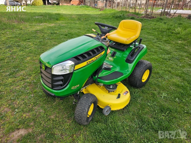 ТРАКТОРНА КОСАЧКА JOHN DEERE, КАТО НОВА 140.МОТО ЧАСА, снимка 14 - Градинска техника - 55250690