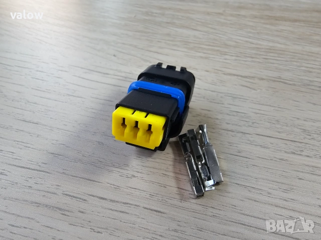 Букса за датчик Пежо Ситроен Peugeot Citroen 3 pin 211PL032S0049 211PC032S0049, снимка 2 - Части - 55141627