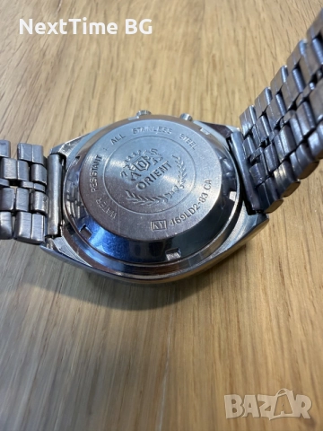 винтидж механичен мъжки часовник orient automatic с рядък цифер, снимка 6 - Мъжки - 55673720