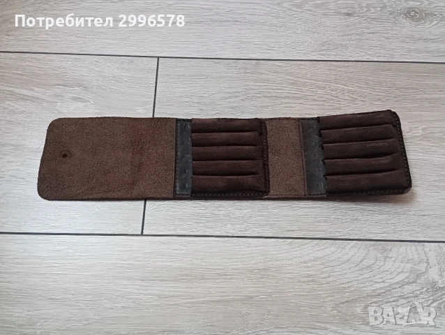 Кожена паласка патрондаш за 308 win 6.5 creedmoor 10 патрона  патрони , снимка 3 - Оборудване и аксесоари за оръжия - 54403481