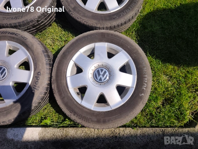 ПРОМОЦИЯ АЛУМИНИЕВИ ДЖАНТИ за VW POLO BBS 5x100 14 цола.Отлично състояние., снимка 6 - Гуми и джанти - 54810642