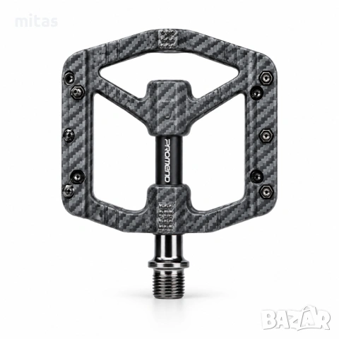Ултра леки педали за велосипед PROMEND R65 Carbon Pattern, 3 лагера, 240гр, снимка 7 - Части за велосипеди - 52345771
