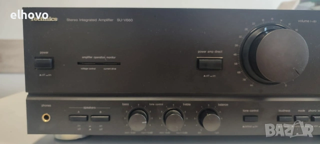 Стерео усилвател Technics SU-V660, снимка 4 - Ресийвъри, усилватели, смесителни пултове - 55025654
