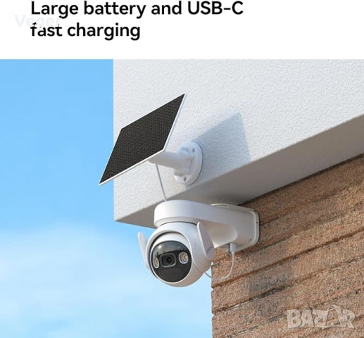 Камера Imou Cell PT Lite Kit, 2K/3MP, снимка 2 - IP камери - 54568679