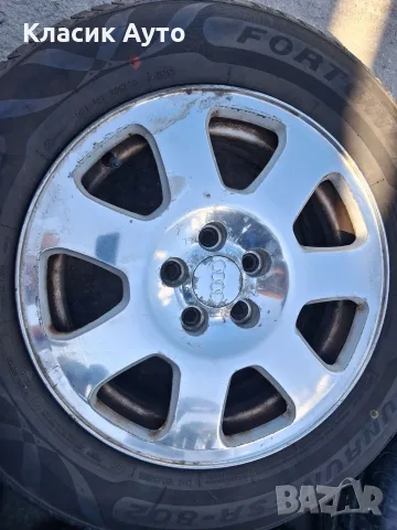 Алуминиеви джанти Audi 5X100 15-цола, снимка 4 - Гуми и джанти - 55638850