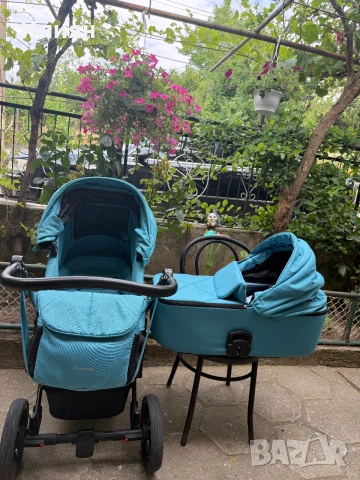 Комбинирана количка 2 в 1 Kikka Boo, снимка 5 - Детски колички - 55220449