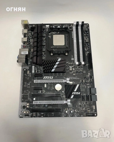 Продавам дъно msi 970a sli krait edition FX 8120 16GB RAM