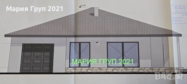 🏡 Отличен парцел с готов проект и разрешение за строеж