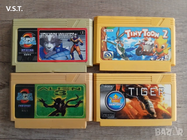 New York Nyankies / Tiger / Tiny Toon 2 / Alien 3 - Дискети NES Terminator / Nintendo 8bit
