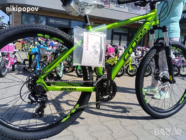 CROSS Велосипед 27.5" GRX 7 mdb зелен, снимка 11 - Велосипеди - 54645552