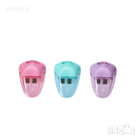 6560 Двойна острилка за моливи KEYROAD с контейнер, снимка 5 - Ученически пособия, канцеларски материали - 54177004