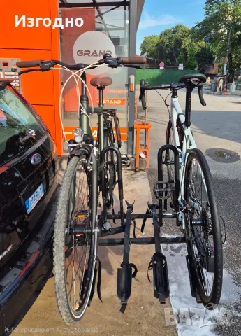 Градски-трекинг велосипед Btwin Hoprider 500, снимка 15 - Велосипеди - 55406619