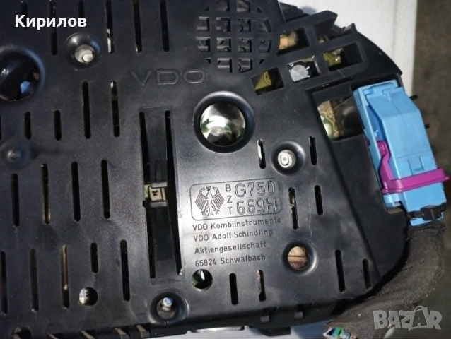 Табло километраж за Audi A3 8L, VDO  8L0 919 880 D,  Ауди А3 8Л ТДИ, снимка 3 - Части - 55161414