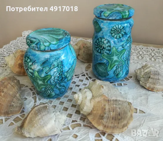 Ръчно изработени изделия с декупаж, снимка 5 - Декорация за дома - 55646635
