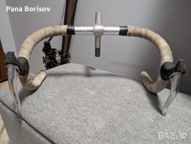 Ретро Шосейно Кормило + Колче + Ръкохватки Shimano