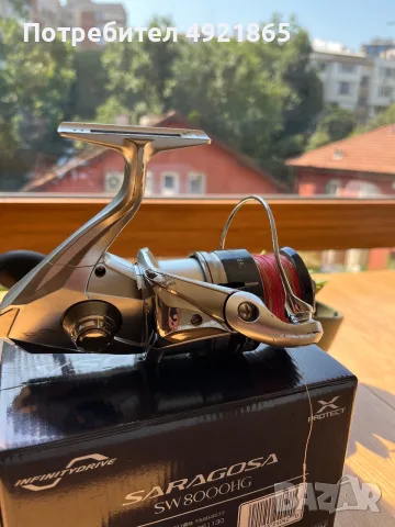 Макара Shimano Saragosa SW 8000H, снимка 2 - Макари - 55692606