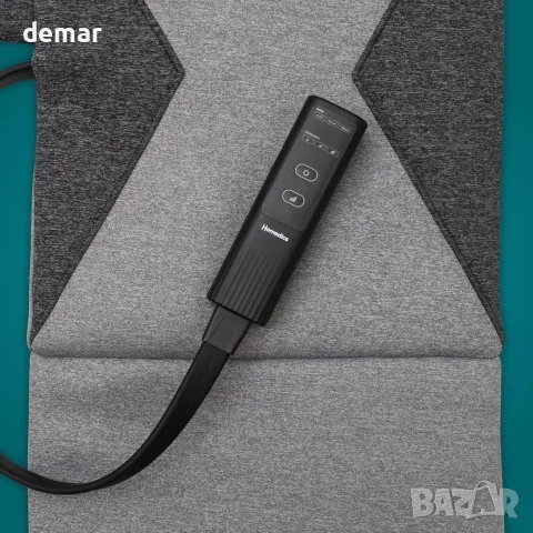 Homedics Stretch Essentials Масажна постелка за цяло тяло с възглавница за глава, снимка 4 - Масажори - 55508213