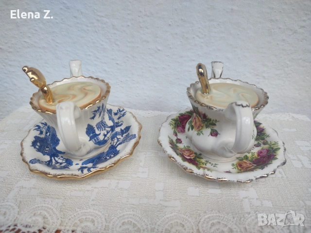 2 уникални чайника Cardew Royal Albert, Country Roses, Old Blue Willow, снимка 5 - Други - 54775710