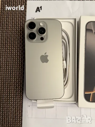 24М ГАР!🔥 iPhone 16 Pro Лизинг от 30€/мес Natural Titanium КАТО НОВ❗️128Gb❗️, снимка 4 - Apple iPhone - 55457630