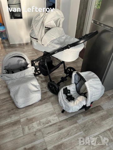 Бебешка количка Retrus Vaya 3 в 1, снимка 1 - За бебешки колички - 54663085