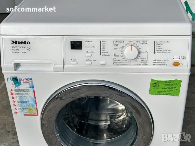 Пералня Miele W2245 Softtronic – 6кг, 1600 об/мин +  ГАРАНЦИЯ, снимка 5 - Перални - 54212515
