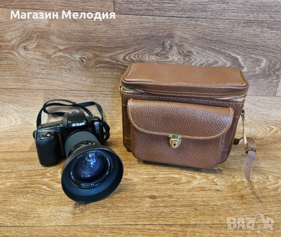 Фотоапарат Nikon F50 с обектив Tokina 28-210mm – Аналогова класика от златната ера на 90-те, снимка 2 - Фотоапарати - 54606270