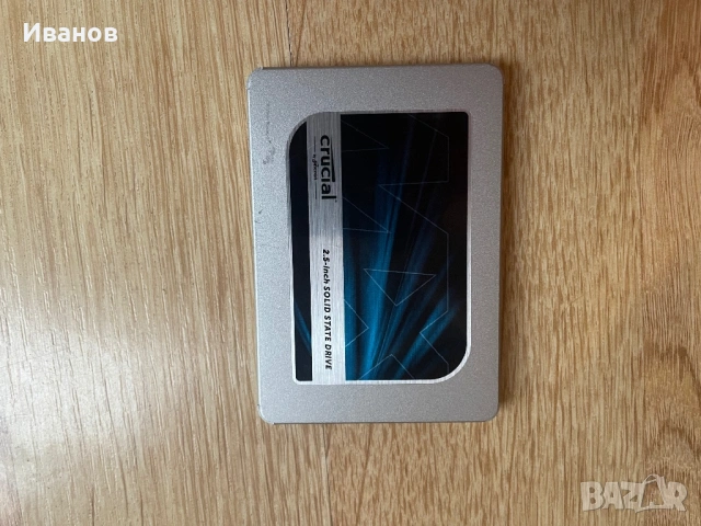 SSD Crucial MX500 1TB 2.5”, снимка 2 - Други - 54863174