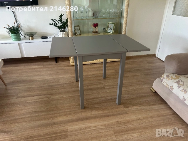 Разтегателна маса Икеа дървена 