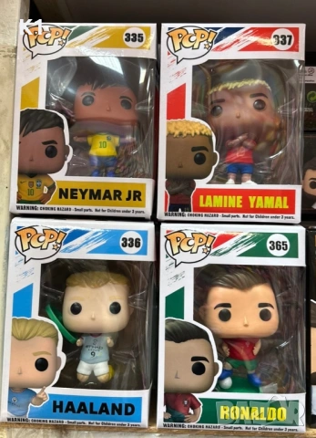 Funko POP фигурки Неймар/Ламин Ямал/Роналдо, Neymar/Lamine/Ronaldo