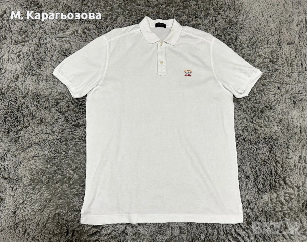 Мъжка поло тениска Paul and Shark, Размер XL, снимка 2 - Тениски - 54664275