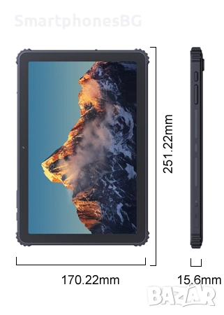 Cubot Tab KingKong 16GB RAM 256GB ROM Таблет с IP68 защита, снимка 11 - Таблети - 55212817