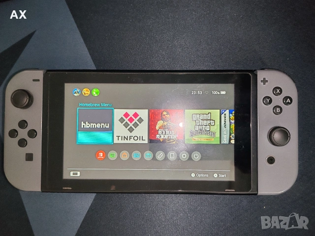 Nintendo Switch хакнат с Kefir 