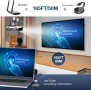 Безжичен HDMI предавател и приемник, разстояние на предаване 50 м, двоен екран, plug and play, прием, снимка 5