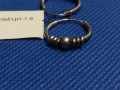 Сребърни обеци 1.88гр, снимка 2