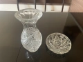КРИСТАЛНА ВАЗА И ПЕПЕЛНИК, снимка 2