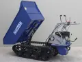 Верижна моторна количка (дъмпер) BullMach – 500 кг с хидравлично разтоварване, снимка 4