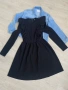 Рокля и дънково яке Zara XS, снимка 2