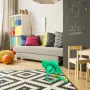 Пого топка с дръжка, до 100 кг, детска играчка за скачане на открито Relaxdays , снимка 3