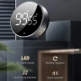Дигитален кухненски таймер с LED дисплей до 99 мин – Аларма 90dB, магнит, голям екран 10244, снимка 3