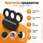 Джобен акумулаторен електрошок под формата на бокс USB за самозащита защита самоотбрана охрана нов, снимка 4