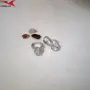 Обеци с платинено покритие 211225, снимка 3