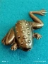Винтидж сребърна брошка ЖАБА 🐸 Авторско ретро Арт бижу 19801, снимка 5