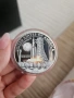 Колекционерска монета Apollo 11 / Artemis II 2026 – цветна, капсулирана, снимка 2