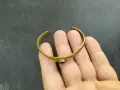 Стара гривна с камък, снимка 2