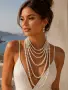 CHANEL колие, обеци, снимка 11
