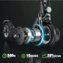 isinwheel S9Max Adult Commuter Electric Scooter 500W ‼️‼️ЧИСТО НОВА Електрическа Тротинетка ‼️‼️ 220, снимка 3