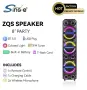 преносима голяма парти тонколона Sing-e, модел ZQS8315, снимка 6