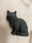 Черна котка фигурка играчка , снимка 2